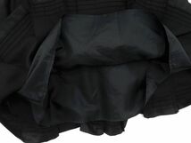 any SiS エニィスィス ウール混 タック スカート size3/黒 ◇■ ☆ dic8 レディース_画像5