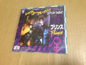 EP　プリンス　レッツ・ゴー・クレイジー　P-1885　PRINCE LET'S GO CRAZY　　七3I1