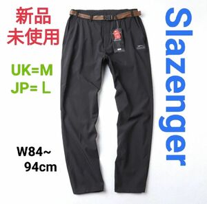 【新品未使用】イギリスSlazenger　ウェビングベルト付き トレッキングパンツ W34インチ