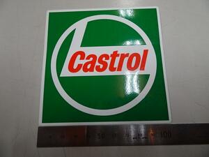 Castlor カストロールステッカー (大A) 10.2ｃｍ×10.2cm 定形外84円