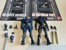 バンダイ HG パシフィック・リム ジプシー・アべンジャー と オブシディアンフューリー ロボット プラモデル 完成品 2体 セット 検) robot_画像3