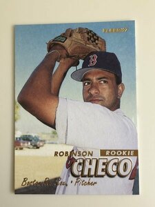 ロビンソン・チェコ Robinson Checo FLEER 1997 #518 RC 広島東洋カープ MLB ボストン・レッドソックス Boston Red Sox MLB 来日外国人