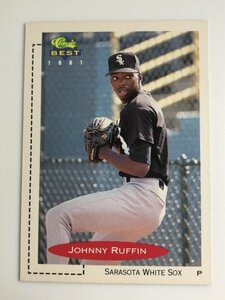 ジョニー・ラフィン Johnny Ruffin Classic Games 1991 #95 近鉄バファローズ MLB ホワイトソックス White Sox プロ野球 来日 外国人