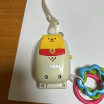 ベビーカー ベビーベッド 携帯型おもちゃ 音が鳴ります 吊り下げタイプ COMBI コンビ 中古品 送料無料_画像4