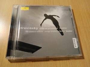 A01　「 Igor　Stravinsky Le sacre du printemps, the firebird / boulez ストラヴィンスキー　ピエール・ブーレーズ 」