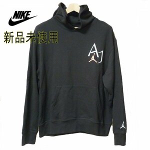 大きいサイズ◆新品未使用◆送料無料◆(2XL)ナイキ NIKE 黒ジョーダン バクプリパーカー/プルオーバー/バックプリント/JORDAN/ジャンプマン