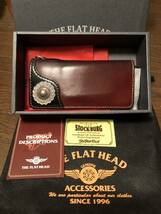 送料無料　THE FLAT HEAD フラットヘッド　コードバン　長財布 ロングウォレット 馬革　豚革　ヘリテージシリーズ　ストックバーグ_画像6