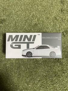 mini gt nissan skyline GT-R R34 V-spec Ⅱ N1 white