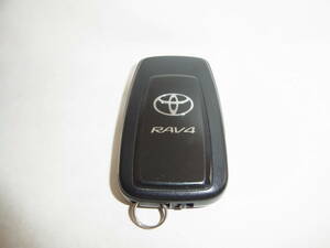 動作確認済み!!トヨタ RAV4 純正品 3ボタン 黒 スマートキー パワーバックドア TOYOTA 231451-3450 送料140円～【IRA】