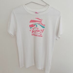 ROXY Tシャツ レディース 白 ホワイト 