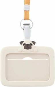  Pug soft .lihi tiger bSMARTFITp garlic chive boID card holder Pug A7804-18