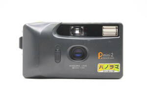 ★良品★KYOCERA キョウセラ P-mini 2 32mm F3.8 コンパクトフィルムカメラ！ OK5831