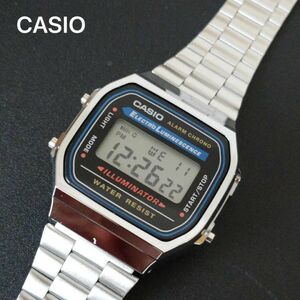 【新品未開封】CASIO カシオ デジタル腕時計 ステンレス チープカシオ