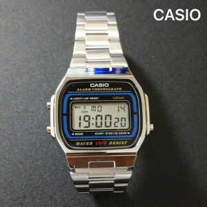 【新品未開封】カシオ デジタル 腕時計 ステンレス　チープカシオ　レトロモデル