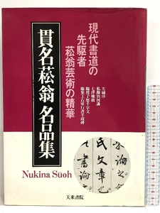 貫名菘翁名品集―現代書道の先駆者菘翁芸術の精華 天来書院 貫名 菘翁