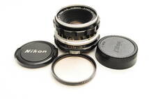 Nikon NIKKOR-H Auto 1:2 f=50mm (良品）　0913-97 164-7_画像1