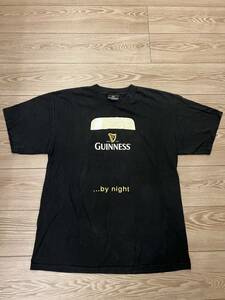 90年代、00年代 企業 ノベルティ ギネスビール 黒ビール Tシャツ L オリオンビール アサヒ キリン スパム だまし絵 アルコール