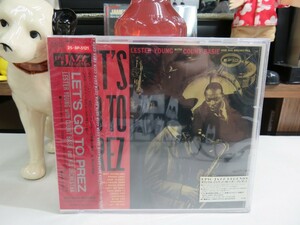 青6｜NEW新品未開封！★ CD / w/OBI / 税表示なし ★ LESTER YOUNG with COUNT BASIE（レスターヤング）「LET'S GO TO PREZ」