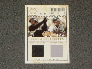 Miguel Cabrera (ミゲル・カブレラ) 2005 FLEER Jersey card (ジャージーカード) 90枚限定 ③ MLB
