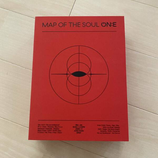 BTS MAP OF THE SOUL ON:E DVD ライブ 国内盤 日本語字幕付き トレカなし 公式 送料無料 匿名配送