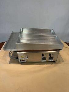 ダイハン 電気手動玉子焼き器 マニュエッグ2連 W400×D620×H265mm 3相200V 卵焼き だし巻き卵 出し巻き玉子業務用 厨房用品