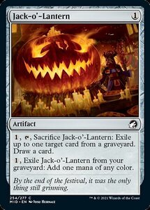 MTG ■無/英語版■ 《ジャック・オー・ランタン/Jack-o'-Lantern》イニストラード真夜中の狩り MID