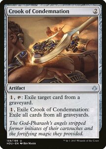 MTG ■無/英語版■ 《没収の曲杖/Crook of Condemnation》★FOIL★ 破滅の刻 HOU