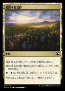 MTG ■土地/日本語版■ 《興隆する荒野/Thriving Heath》機械兵団の進軍 統率者 MOC