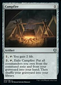 MTG ■無/英語版■ 《焚火/Campfire》★FOIL★ 統率者レジェンズ：バルダーズゲートの戦い CLB