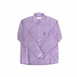 Inpaichthys kerri long sleeve button down shirt M cotton PPL