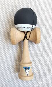 KROM Kendama けん玉 KROM POP クロム ポップ 16センチ ブラック ラバー塗装