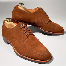 即決 SCOTCH GRAIN スコッチグレイン Uチップ ブラウン 茶色 メンズ 本革 スエード 革靴 25cm ビジネスシューズ フォーマル 紳士靴 A1755_画像2