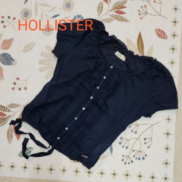 HOLLISTER　半袖ブラウス　未使用品　Lサイズ