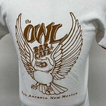 THE OWL ビンテージ リンガーTシャツ 半袖Tシャツ フクロウ_画像2