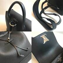 ルイヴィトン バックパック リュック ロックミー ノワール ブラック系 レザー M41815 ABランク LOUISVUITTON 中古 六甲道店_画像4