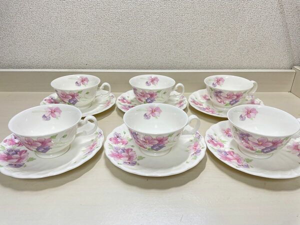 ノリタケ　カップ&ソーサー　6客 Noritake