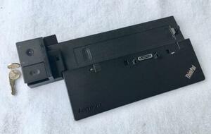新品 ThinkPad Ultra Dock 40A1 ウルトラドック ドッキングステーション X270,X260,X250,T470p,T470s T460s,T560,T550 鍵あり 65W ACあり