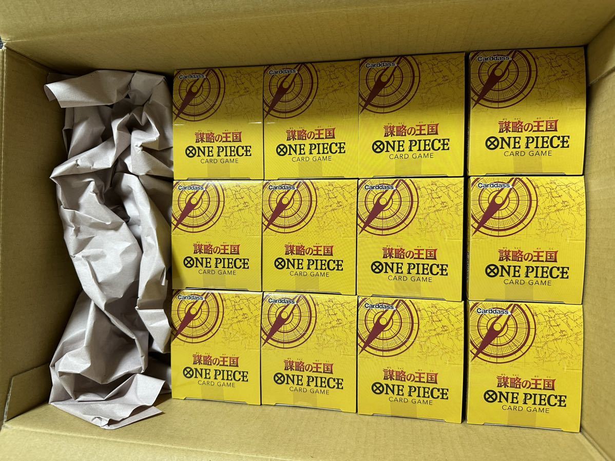 ONE PIECE カードゲーム 謀略の王国 OP-04 12BOX ワンピース 1箱