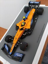 ☆ カスタムモデル！ スパークモデル1/18 マクラーレン MCL35M エミリア ロマーニャGP 3位入賞 #4 ランド・ノリス 電子タバコロゴver.　☆_画像1