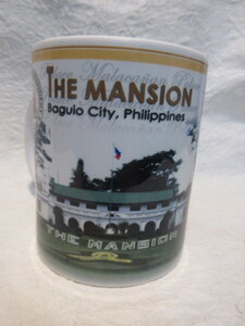 THE MANSION Baguio City Philippines マグカップ Philippines土産 未使用経年変化有 短期語学留学時 観光旅行で訪れ記念に購入