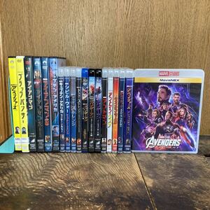 DVD ブルーレイ MARVEL マーベル 19作品セットアベンジャーズ アイアンマン キャプテン・アメリカ ドクターストレンジ スパイダーマン