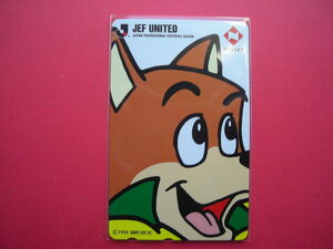 J Lee g Джеф united Джеф .& Uni ti Япония жизнь не использовался телефонная карточка 