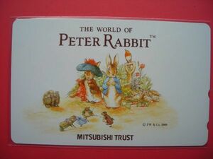  Peter Rabbit Mitsubishi доверие . Bank не использовался телефонная карточка ②