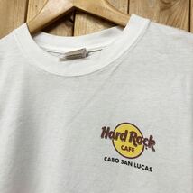 Hard Rock CAFE /ハードロックカフェ メンズS 半袖Tシャツ トップス プリントTシャツ ロゴTシャツ ギター 魚 海 夏 アメカジ USA古着_画像4