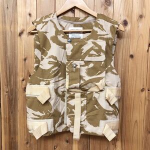 COVER, BODY ARMOUR, IS DESERT DPM /SIZE 190/108 英国軍 ボディー アーマー ベスト ジャケット カモフラ 迷彩 軍物 ミリタリー ARMY e