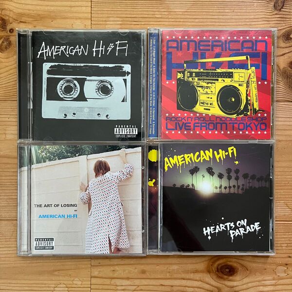 4枚セット アメリカンハイファイ American Hi-Fi