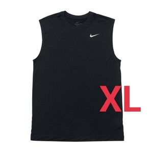 ナイキ タンクトップ スリーブレス ノースリーブ Tシャツ ブラック XL