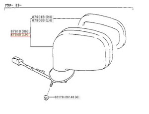 ★メーカー在庫僅か★トヨタ 純正 未使用 MRS アウタリヤビューミラー RH LH SILVER TOYOTA MR-S 2007 TA-ZZW30 SET Side Mirror JDM