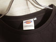 メンズ ph948 Dickies ディッキーズ ロゴ プリント 長袖 Tシャツ XL ブラック 黒 ロンT_画像4