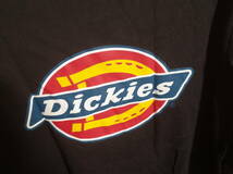 メンズ ph948 Dickies ディッキーズ ロゴ プリント 長袖 Tシャツ XL ブラック 黒 ロンT_画像3